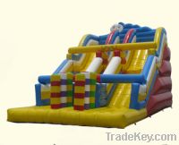 Sell inflatable tropical forest slide