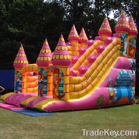 Sell inflatable medieval castleslide