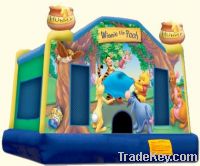 Sell inflatable Winnie the Pooh bounce house bouncer