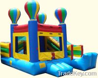 Sell 4n1 combo inflatable balloon bounce house slide