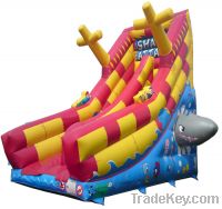 Sell Inflatable Shark Attack Slide