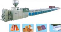 Sell -plsatic extruding profile production line