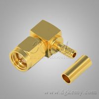 Sell SMA  Right Angle Plug For 0.81mm-1.48mm