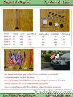 magnetic flagpoles on cars