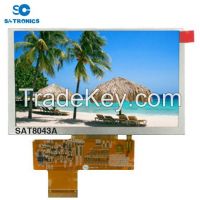 Sell 4.3inch 480272 resolution TFT LCD model with RGB interface