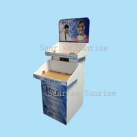 Sell trays display, display rack, cardboard display, paper display