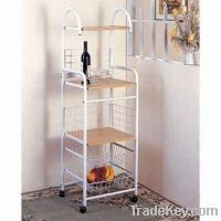 Kitchen Cart with Steel Tube and MDF Board