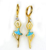 Sell fine jewellery - karat gold-earrings