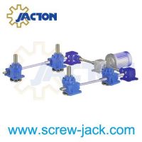 Sell four screw jack lift system, synchronized system screw jack, acme screw jack for table lift Manufacturers