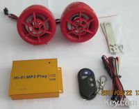 Sell motorcycle  alarm system digital mouting Mp3 player with radio