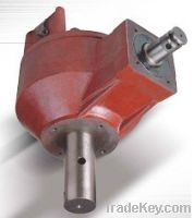 Post hole digger gearbox/agricultural gearbox