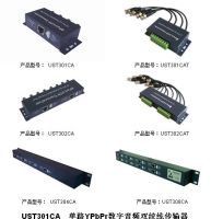 YPbPr-audio/SPDIF CAT5 transmitter and receiver