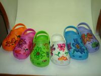 Sell cool printed clogs. CW-2324P