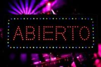 Sell LED abierto signs