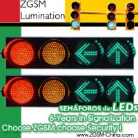 LED Traffic Lights Circular Plus Two Arrows CE Approved