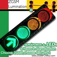 LED Traffic Lights Signal Lamp with Countdown Timer