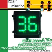 LED Traffic Lights 2 Digital Countdown Timer