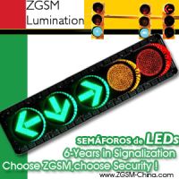LED Traffic Lights -5 Units-Red Yellow Round Plus 3 Arrow Green