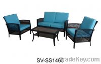 Sell 4pc Resin Wicker Sofa Set