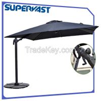 Tiltable Roma hanging umbrella