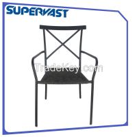 Wicker dining chair