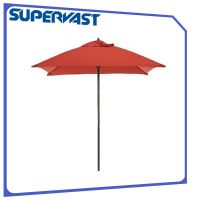 Square Wooden Beach umbrella