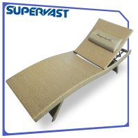 Rattan Chaise Lounge