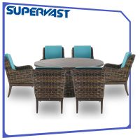 Luxurious Rattan Dining Set