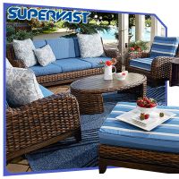 Luxury Rattan Sofa Set