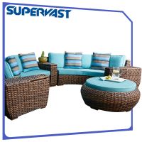 Luxury Rattan Sectional Sofa Set