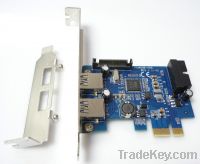 Sell PCIe to USB3.0 + internal 20pin
