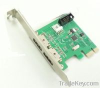 Sell dual power esata3.0+usb2.0 hybrid PCIe card