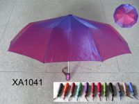 Sell 3 fold auto open umbrella
