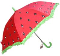 Sell children umbrella, kid umbrella, strawberry umbrella