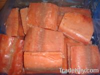 frozen chum salmon fillet