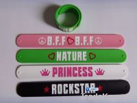 Sell silicone slap wristbands