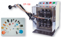 CF-130 taped radial lead forming machine with different die sets