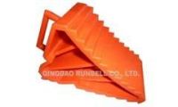 Sell plastic wheel chock with rubber bottom used for small vechicle, t