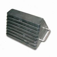 Sell rubber wheel chock for heavy duty truck, one cavity