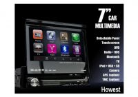 Sell single din car dvd player with gps