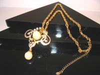 Sell  GOLD PLATED JEWELERYl,anamorphosis chain,fitting,eardrop,facet