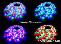 Sell Waterproof 3528 RGB led strip light supply 12v 300 LED  5m roll