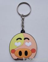Sell rubber keychain