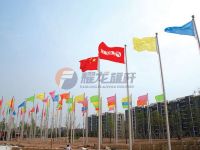 Sell Stainless Steel Manual internal halyard Tapered Flagpole