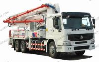 SINOTRUK HOWO 6X4 37m-boom Concrete Pump Truck