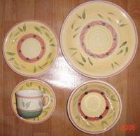 stonewar handpainted of dinner set--4