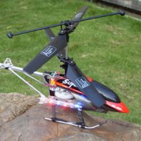 Hot sell Metal Fram Middle Size 3.5CH RC helicopter with light(JM806)