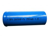 LiFePO4 Battery 26650  3.2V 2500mAh