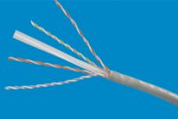 UTP CAT6 4P 23AWG Solid Copper Cable(CM/CMX/CMR/LSZH/CMP)