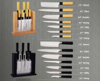 Sell kitchen knife set with woodblock